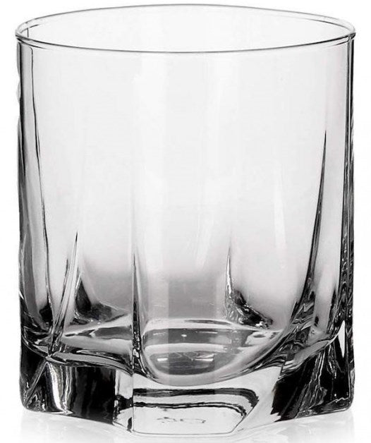 Pasabahce Luna 42338 Lowball Glass Set, 6 x 245 mL