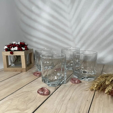 Pasabahce Luna 42338 Lowball Glass Set, 6 x 245 mL - Image 2