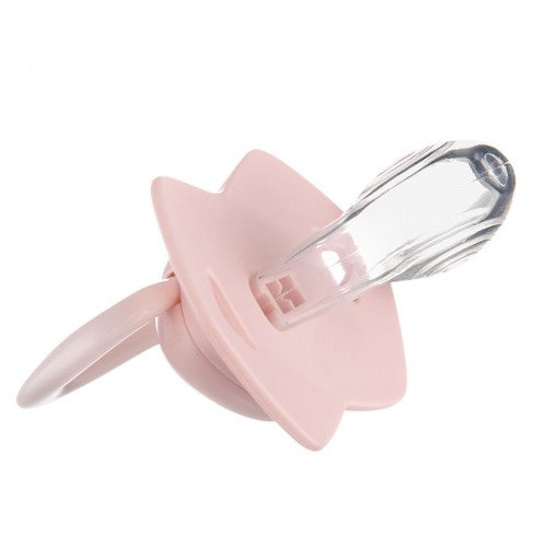 Canpol Babies 22/647 Pink Symmetrical Silicone Pacifiers, Ages 0-6 Months, 2 pcs - Image 3