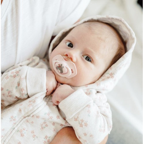 Canpol Babies 22/647 Pink Symmetrical Silicone Pacifiers, Ages 0-6 Months, 2 pcs - Image 4