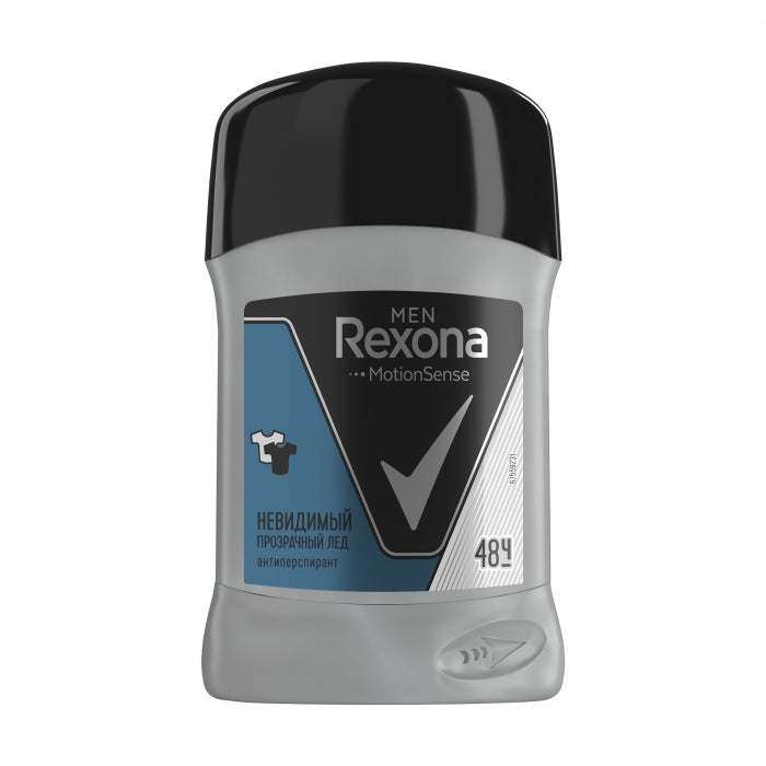 Rexona Clear Ice Men's Antiperspirant Deodorant Stick, 50 mL