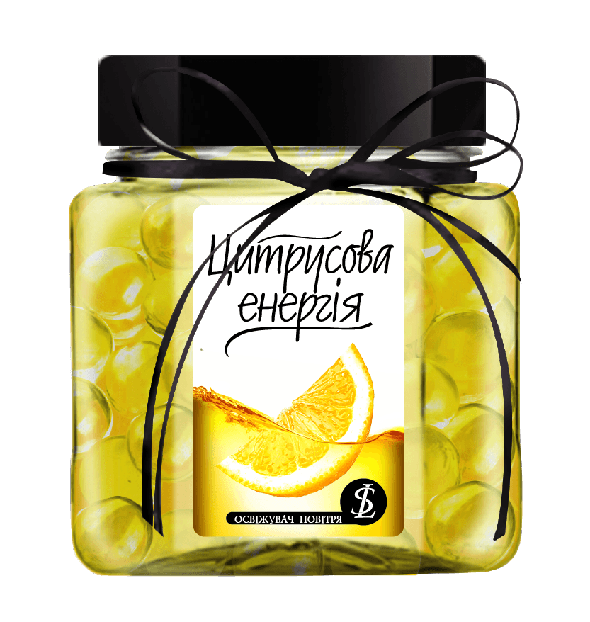 SeLan Citrus Energy Gel Air Freshener, 190 g