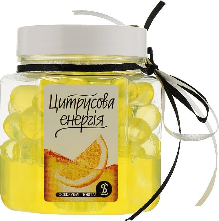 SeLan Citrus Energy Gel Air Freshener, 190 g - Image 2