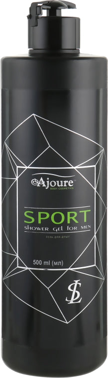 Ajoure Sport Men's Shower Cream Gel, 500 mL