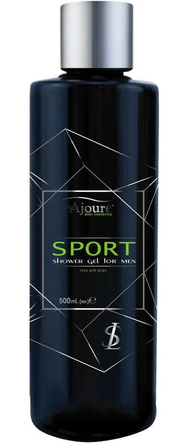 Ajoure Sport Men's Shower Cream Gel, 500 mL - Image 2