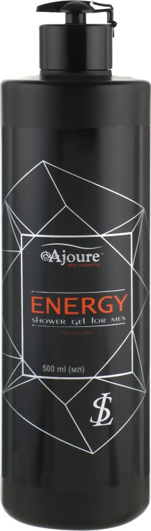 Ajoure Energy Men's Shower Cream Gel, 500 mL