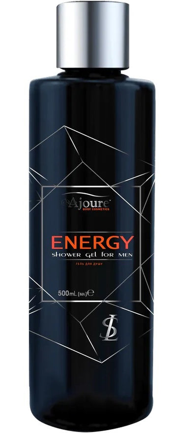 Ajoure Energy Men's Shower Cream Gel, 500 mL - Image 2