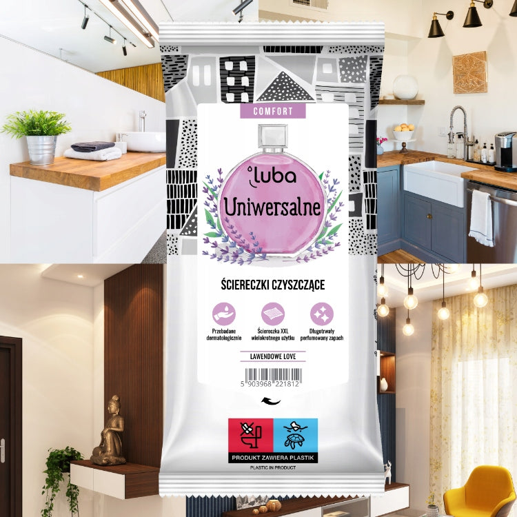 Luba Comfort Perfumed All-Purpose Cleaning Wipes, 32 pcs - Image 3