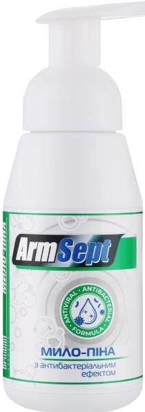 Arm Sept Antibacterial Foaming Soap with Pump, 340 mL