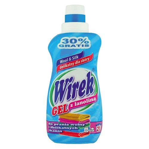 Wirek Liquid Laundry Detergent for Delicates, 21 Loads, 1 L