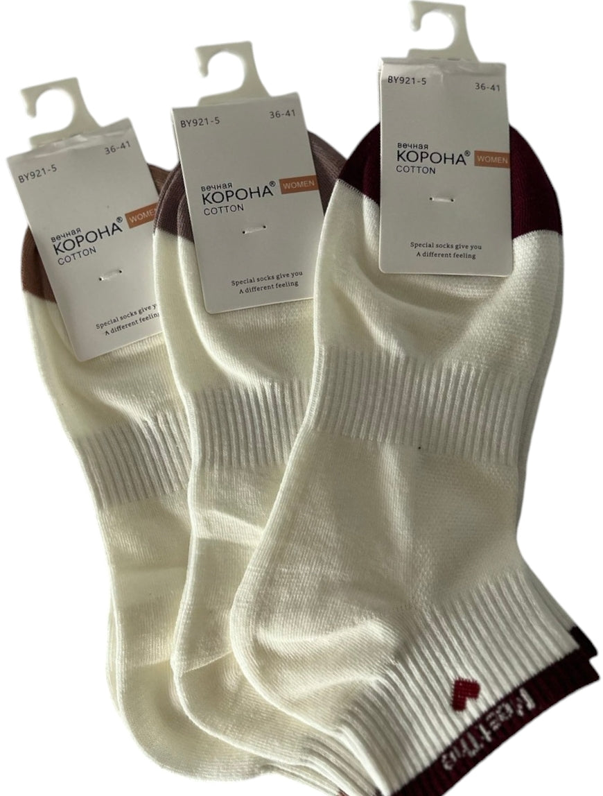Korona BY921 Women's Short Socks, Size 37-41 - Image 3