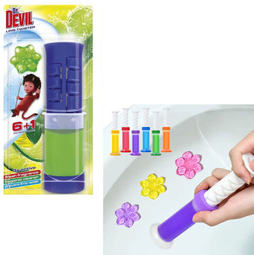 Dr.Devil Lime Twister Toilet Cleaning Disc, 45 mL - Image 2