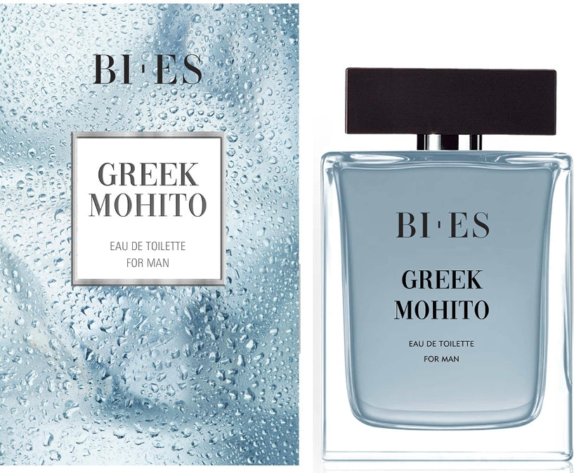 Bi-Es Greek Mojito Men's Eau de Toilette, 90 mL