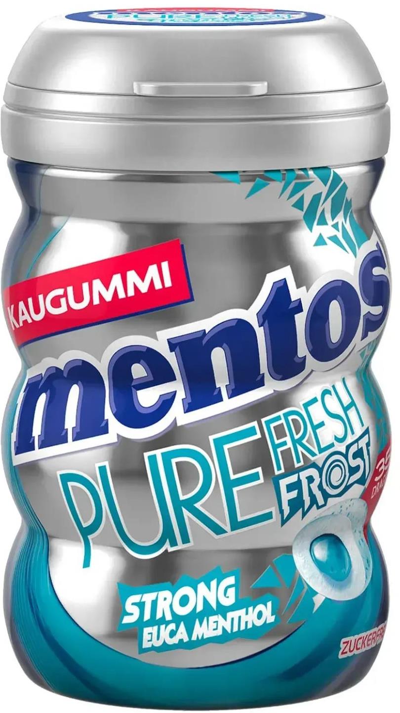Mentos Strong Chewing Gum Jar, 35 pcs