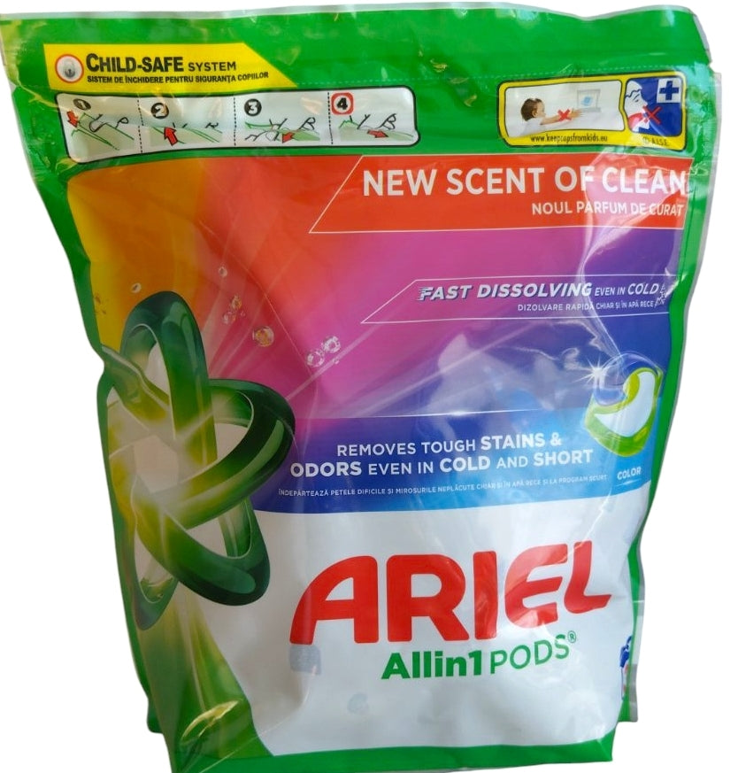 Ariel All-in-1 Color Laundry Detergent Pods, 38 pcs (Price per 1 pc)