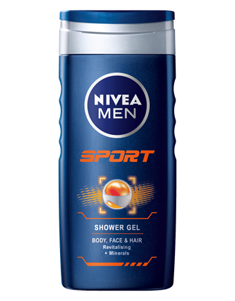 Nivea Men's Sport Shower Gel, 250 mL