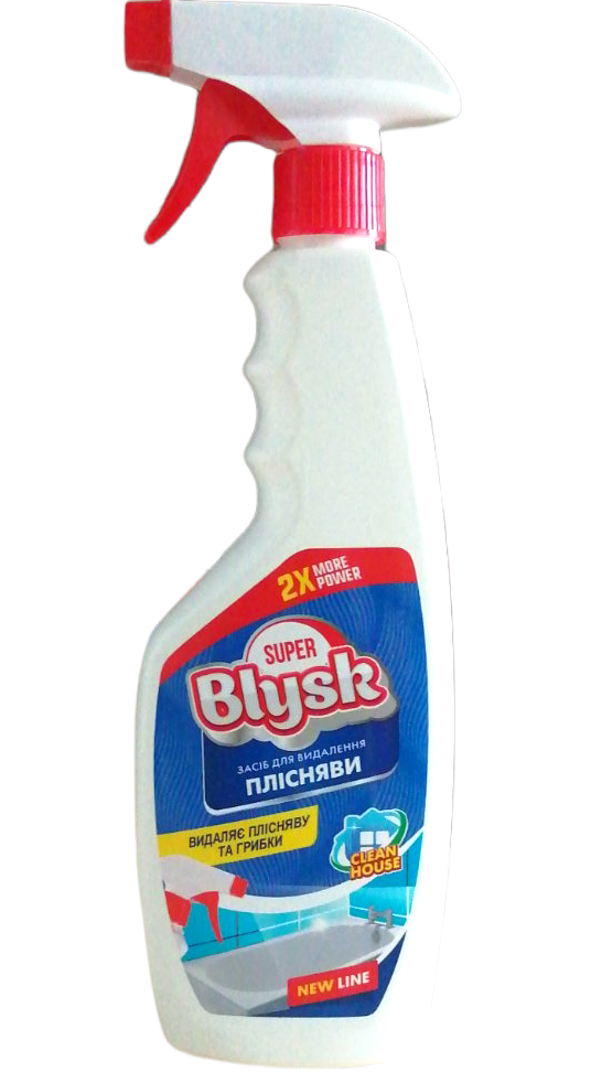 Super Blysk Mold Remover Spray, 500 mL