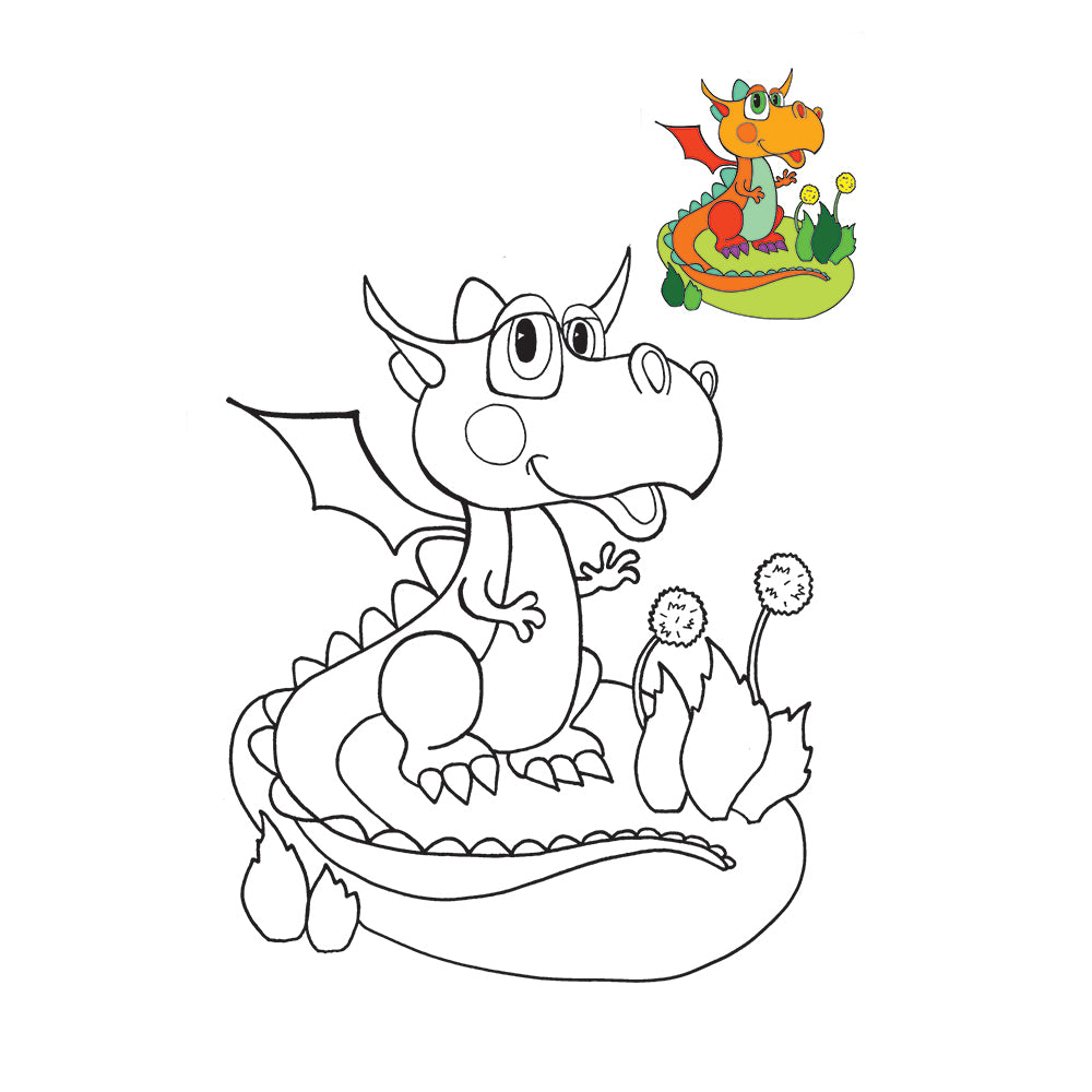 Apelsyn RM-16 Assorted Kids Coloring Book with Mask - Image 3