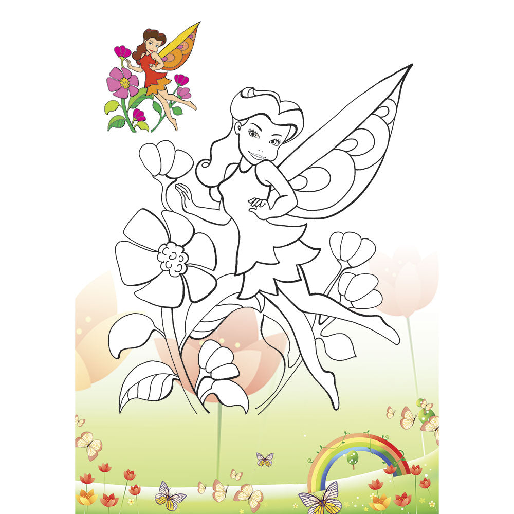 Apelsyn RM-16 Assorted Kids Coloring Book with Mask - Image 4
