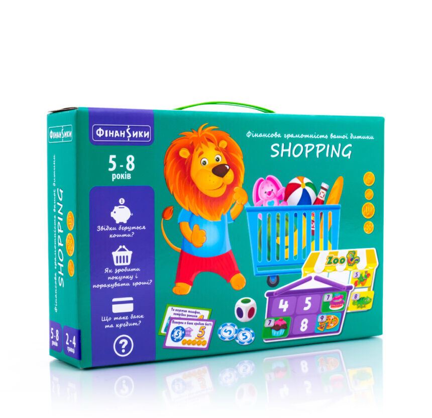 VT2312-06 Finansyky Shopping Board Game