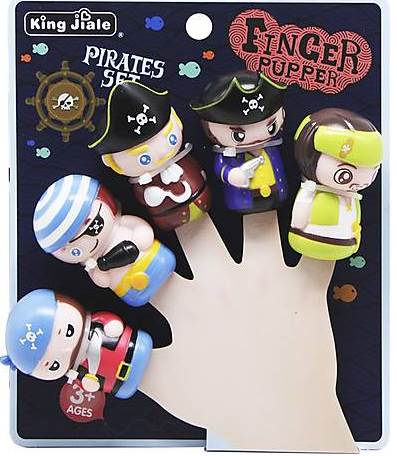 328194 Pirates Finger Puppet Theater Set