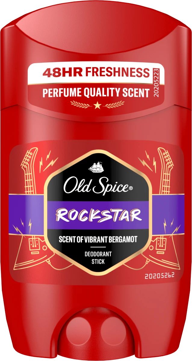 Old Spice Rockstar Men's Deodorant Stick, 50 mL