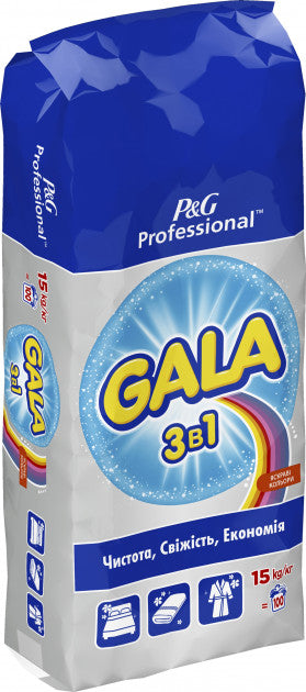 Gala Color Automatic Laundry Detergent Powder, 15 kg