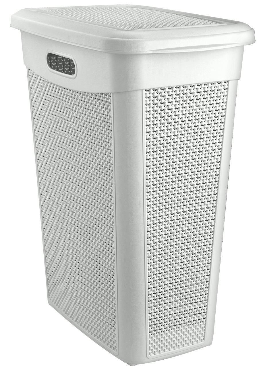 Ucsan Plastik Drop M-174 Laundry Basket, 46 x 29 x 55 cm, 43 L