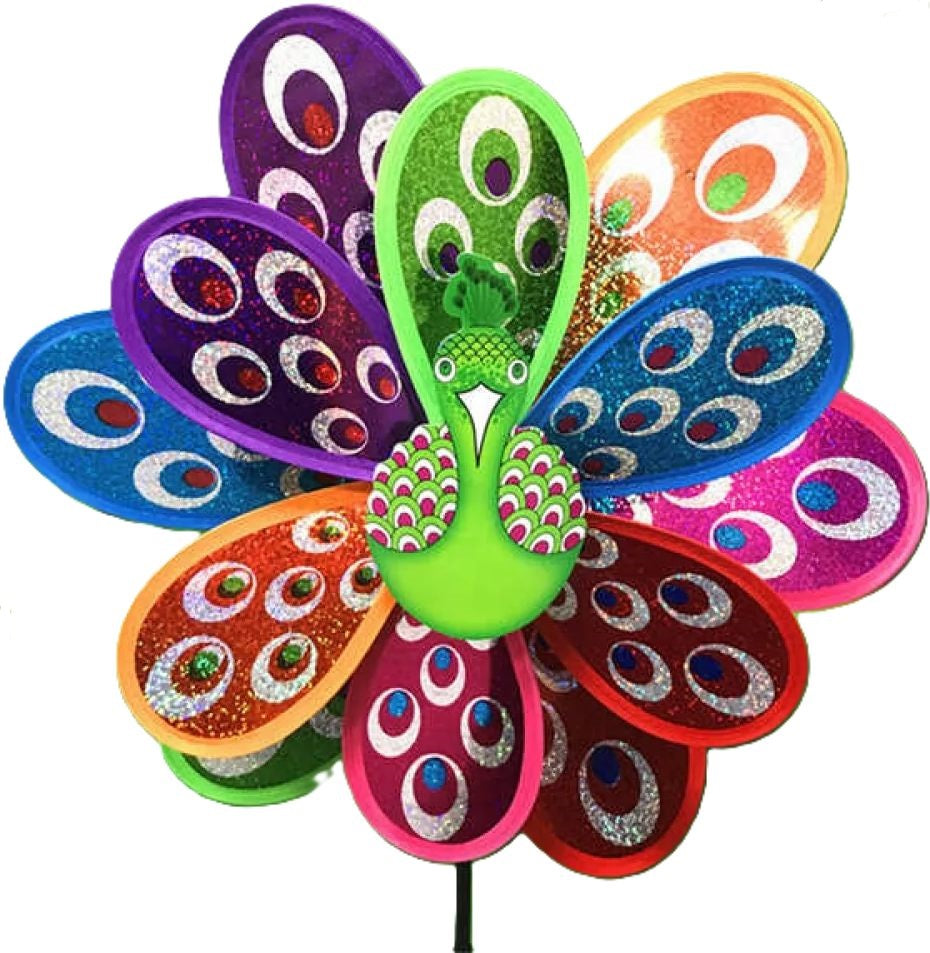 S76125 Peacock Pinwheel