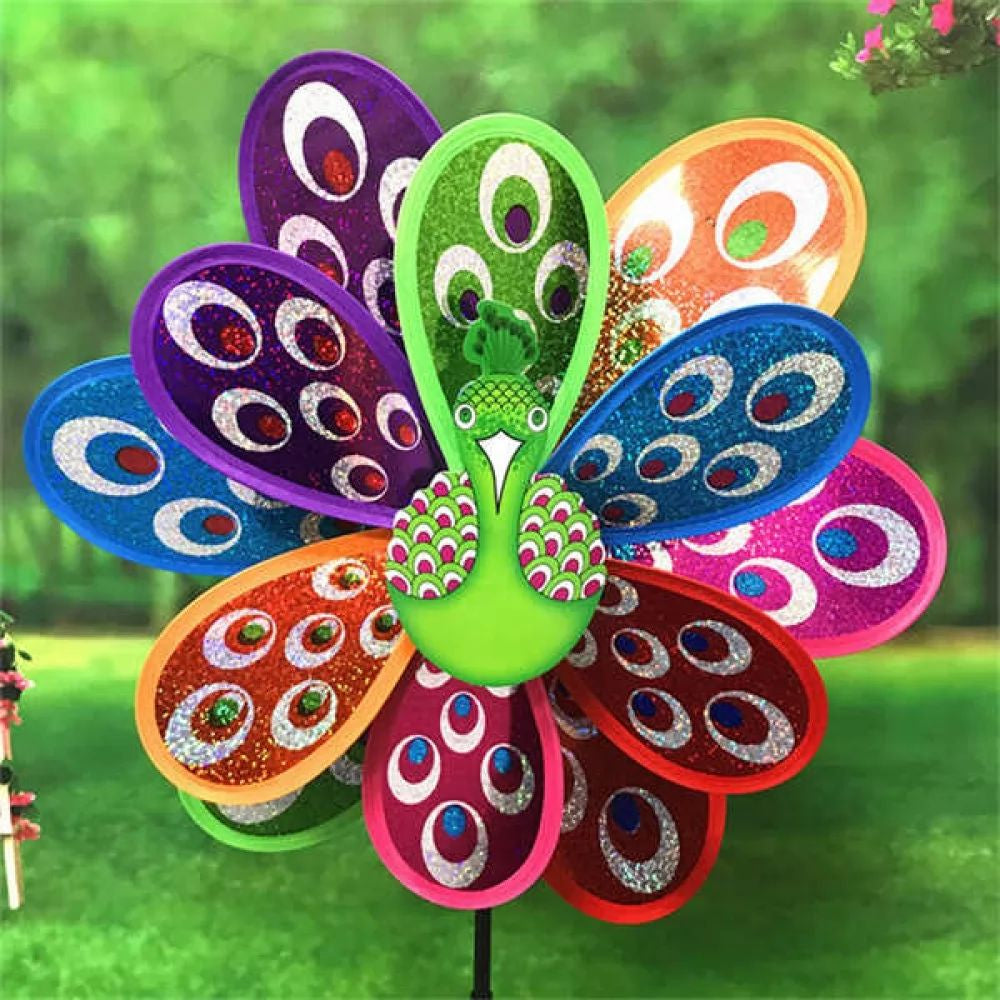 S76125 Peacock Pinwheel - Image 2