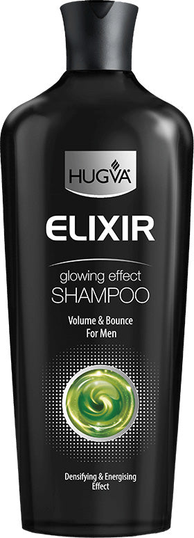 Hugva Elixir Volume & Bounce Men's Shampoo, 600 mL