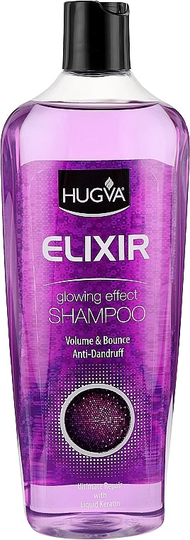 Hugva Elixir Volume & Bounce Anti-Dandruff Shampoo, 600 mL