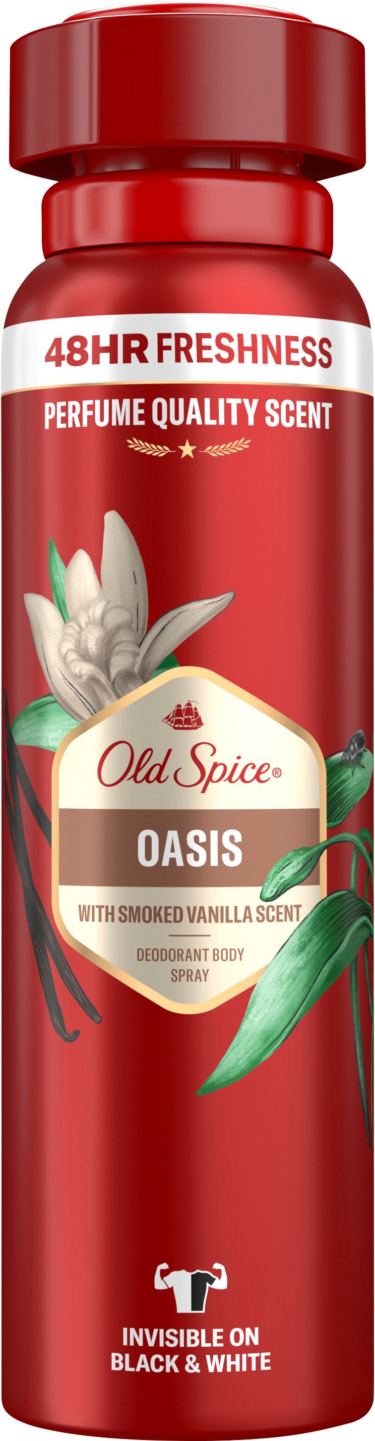 Old Spice Oasis Aerosol Deodorant, 150 mL