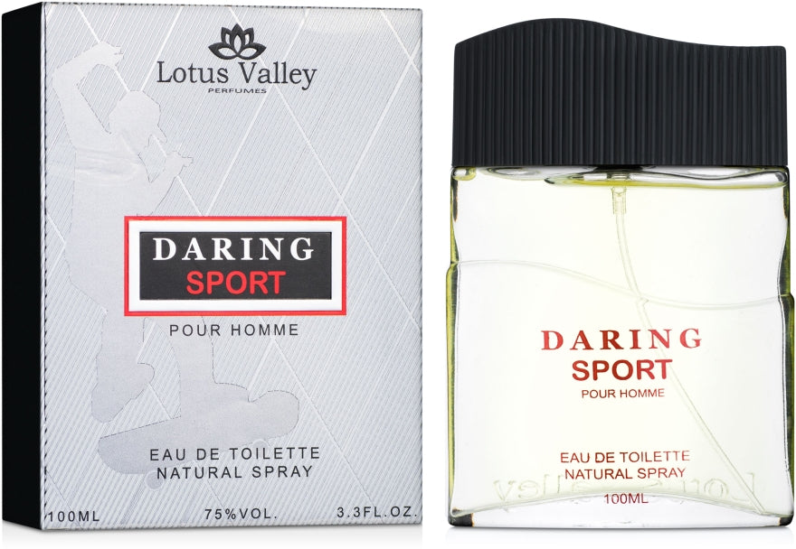 Lotus Valley Daring Sport Men's Eau de Toilette, 100 mL