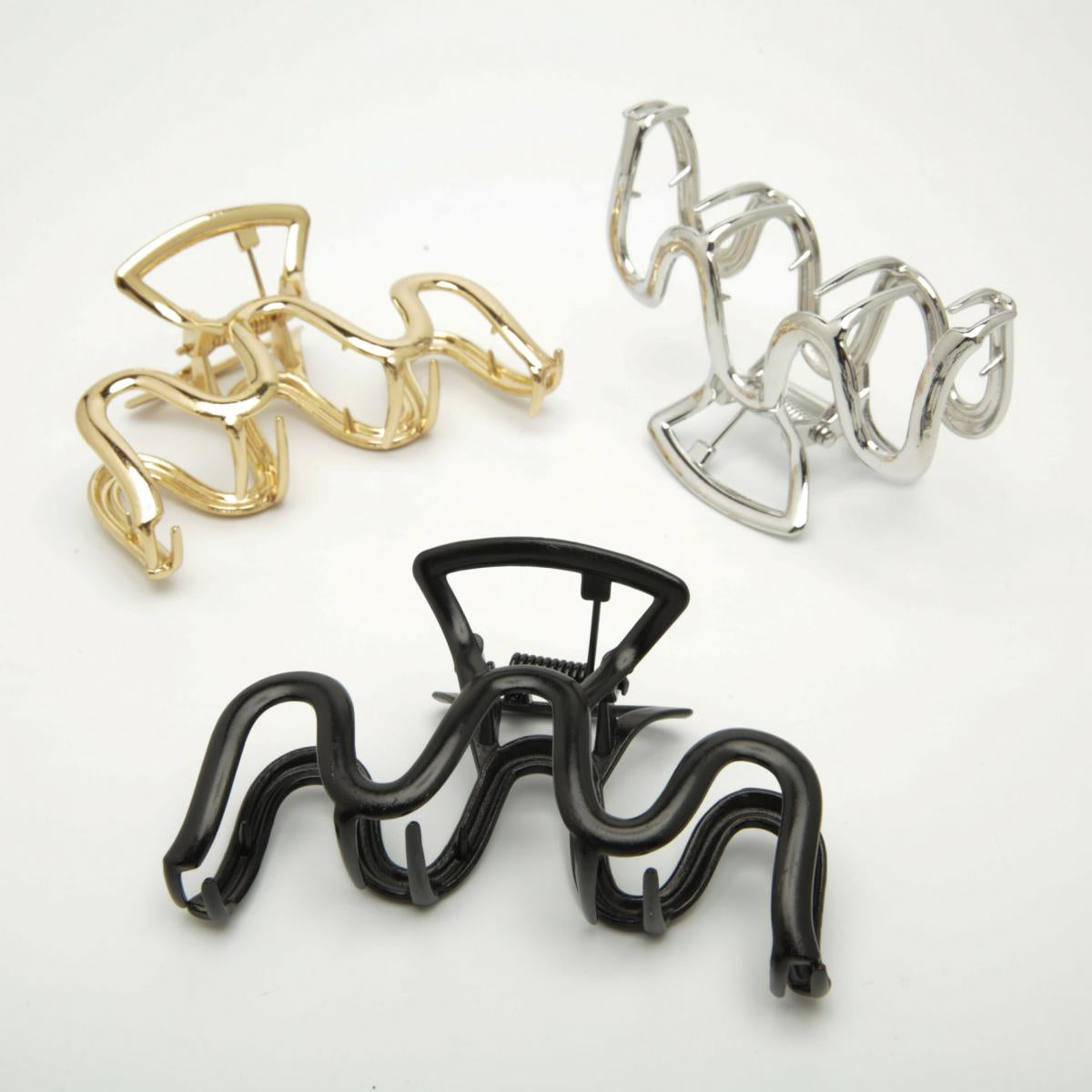 6-3517 Kids' Shaped Metal Claw Hair Clip, 8.5 x 4.5 cm (Price per 1 pc)