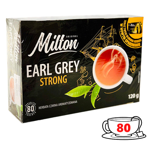 Milton Earl Grey Strong Tea Bags 80 pcs 120 g
