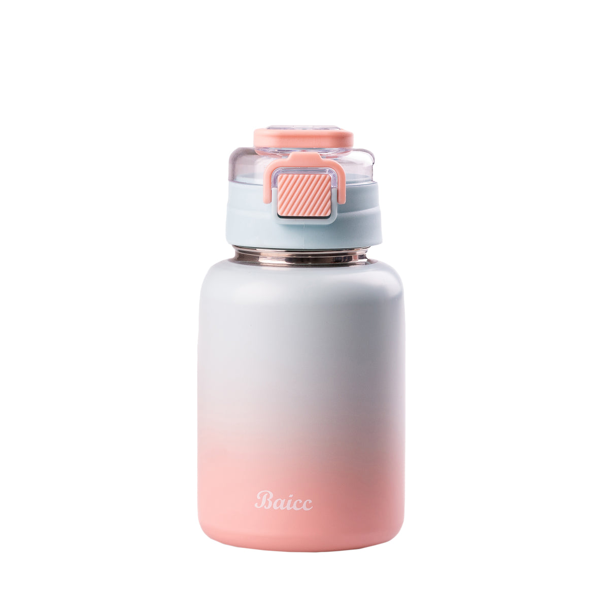 Baicc 8857 Lilac Gradient Thermos with Straw, 600 mL - Image 3