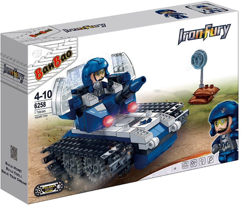 Banbao 6258 Army Tank Building Set, 225 pcs