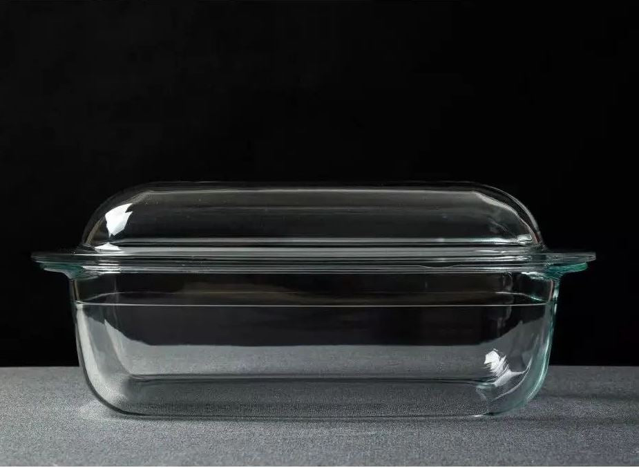 Vittora VT-6245 Rectangular Glass Baking Dish with Lid, 32.5 x 20 x 13 cm, 4.5 L - Image 2
