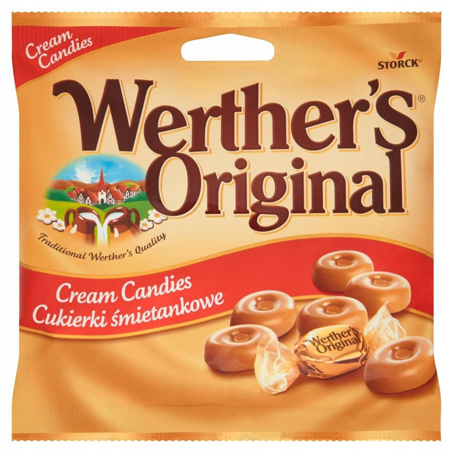 Werther's Original Cream Caramel Candies, 90 g