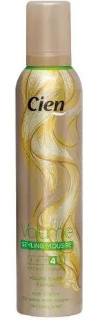 Cien Volume Hold 4 Hair Mousse, 250 mL