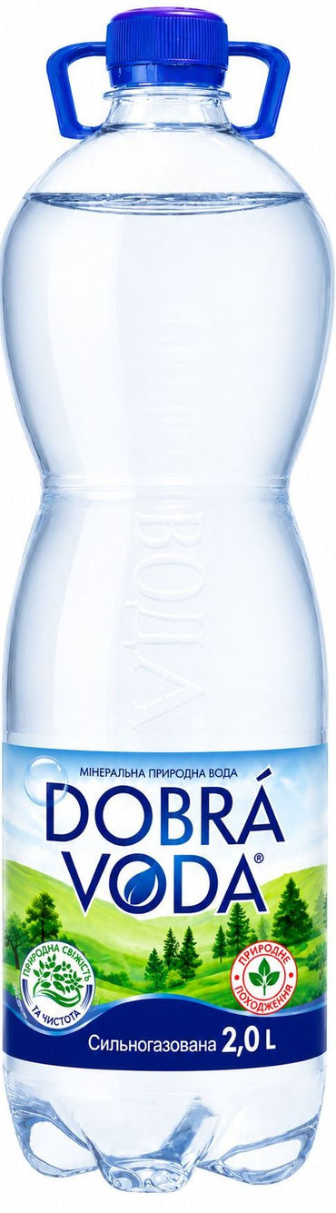 Dobra Voda Sparkling Mineral Water, 2 L - Image 2