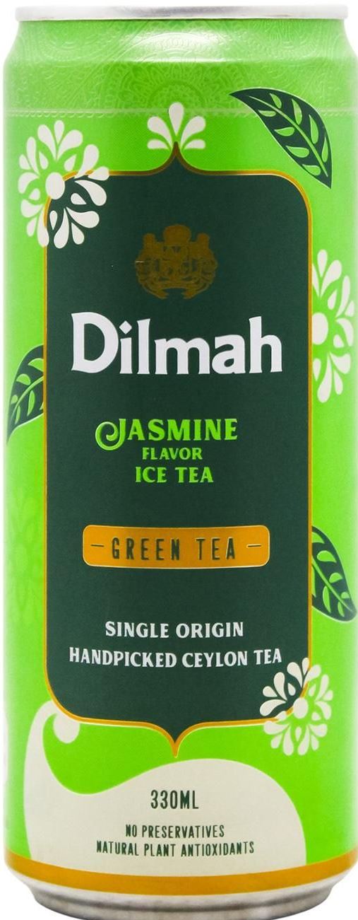 Dilmah Jasmine Green Iced Tea, 330 mL