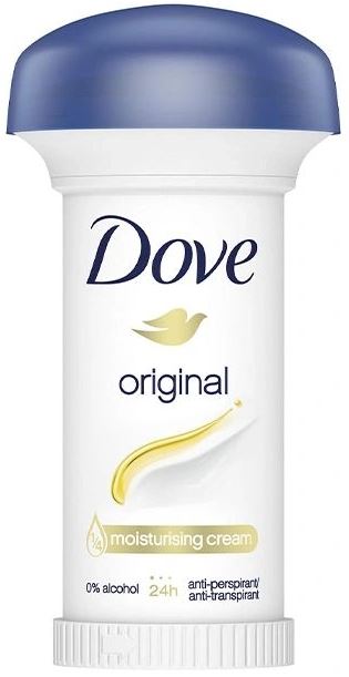 Dove Cream Antiperspirant Stick Original, 50 mL