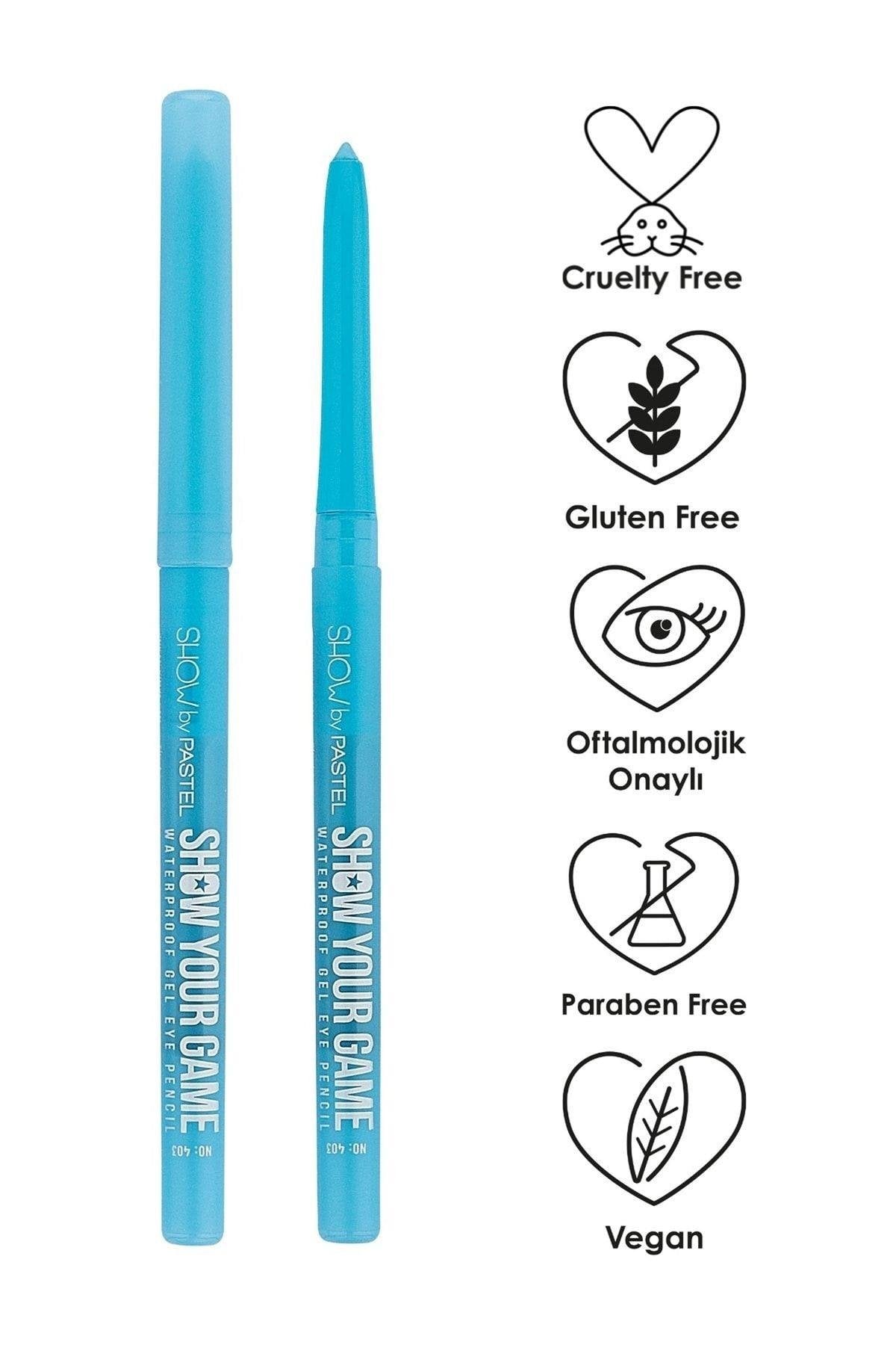 Show by Pastel Show Your Game Waterproof Gel Eye Pencil Shade 403 - Image 3