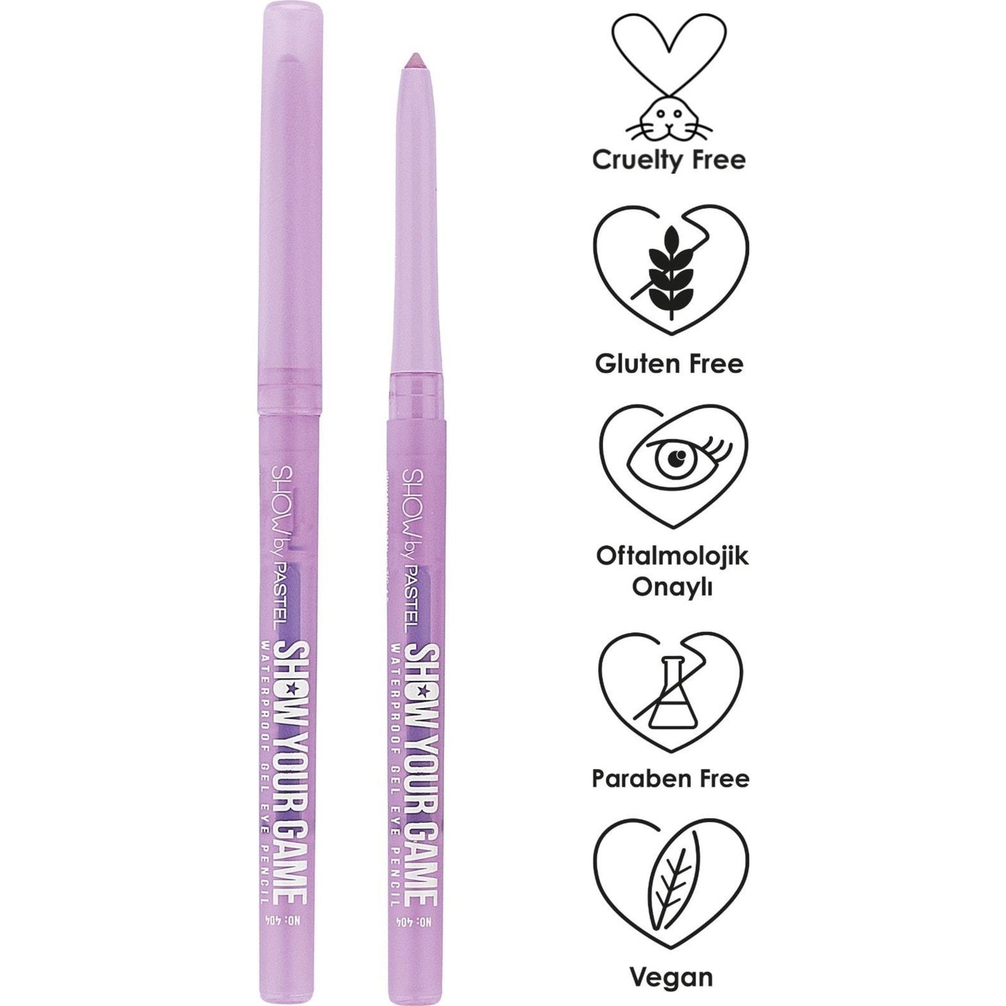 Show by Pastel Show Your Game Waterproof Gel Eye Pencil Shade 404 - Image 3