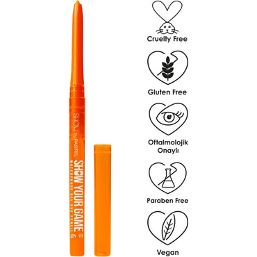 Show by Pastel Show Your Game Waterproof Gel Eye Pencil Shade 407 - Image 2