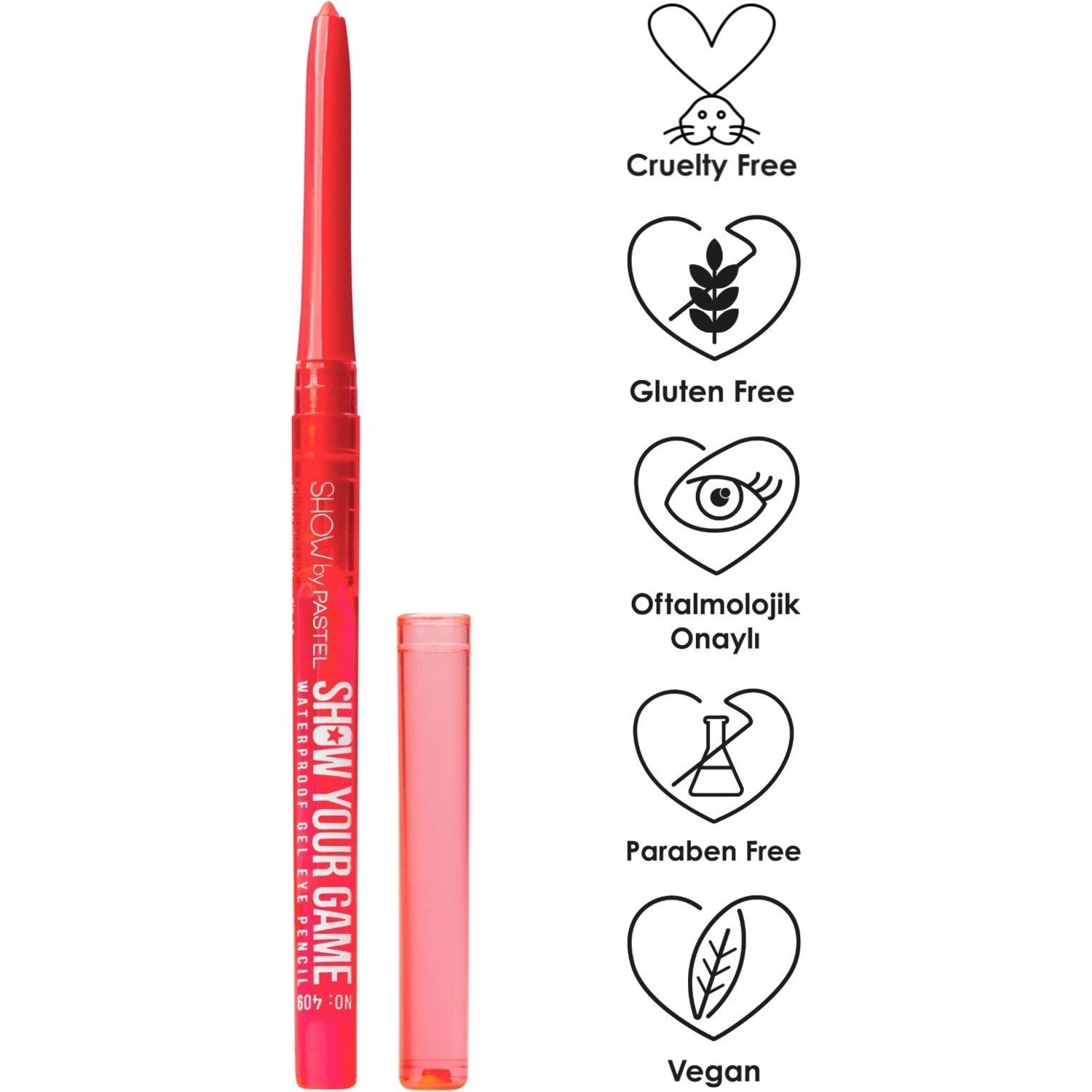 Show by Pastel Show Your Game Waterproof Gel Eye Pencil Shade 409 - Image 3
