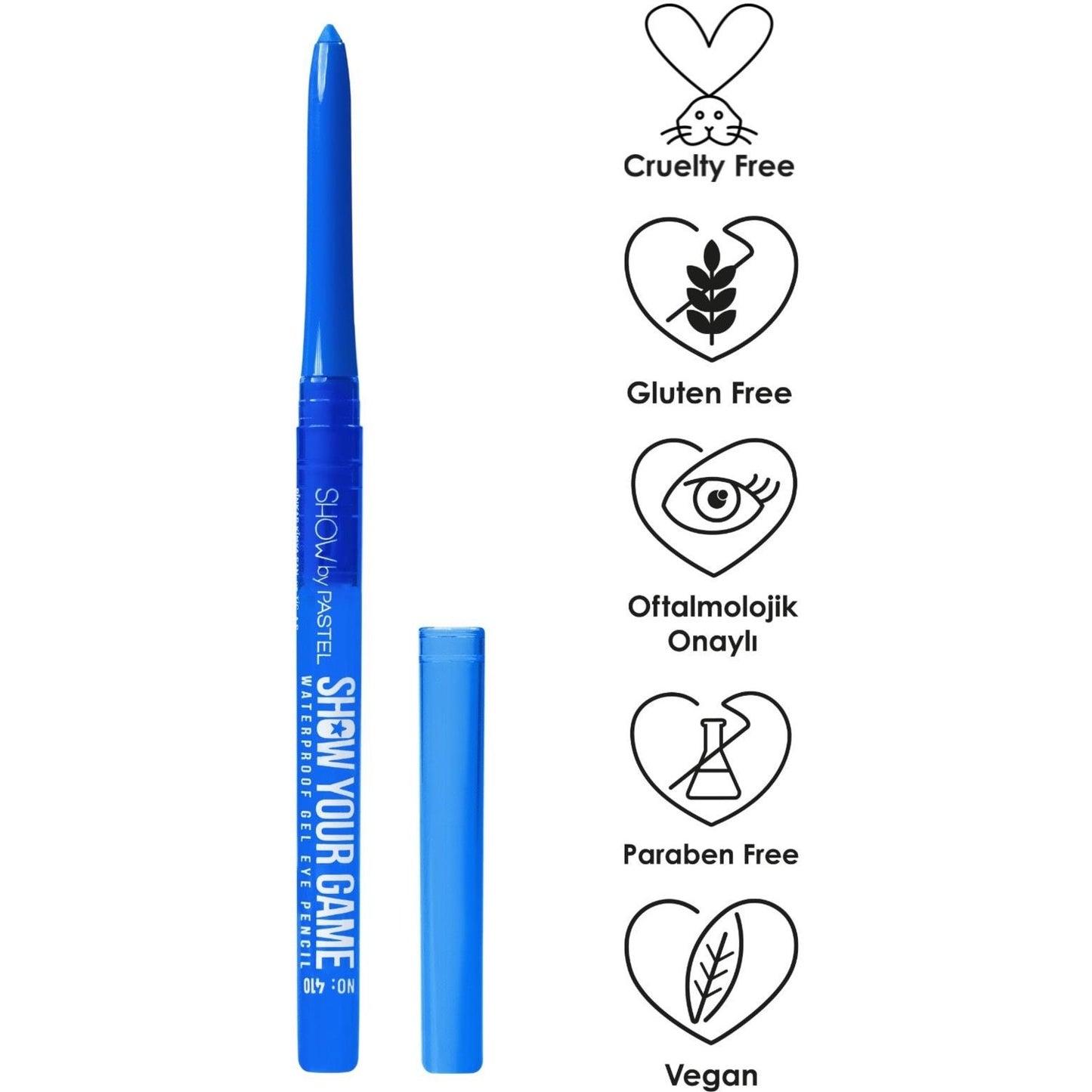Show by Pastel Show Your Game Waterproof Gel Eye Pencil Shade 410 - Image 3