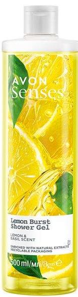 Avon Senses Lemon Burst Shower Gel, 500 mL